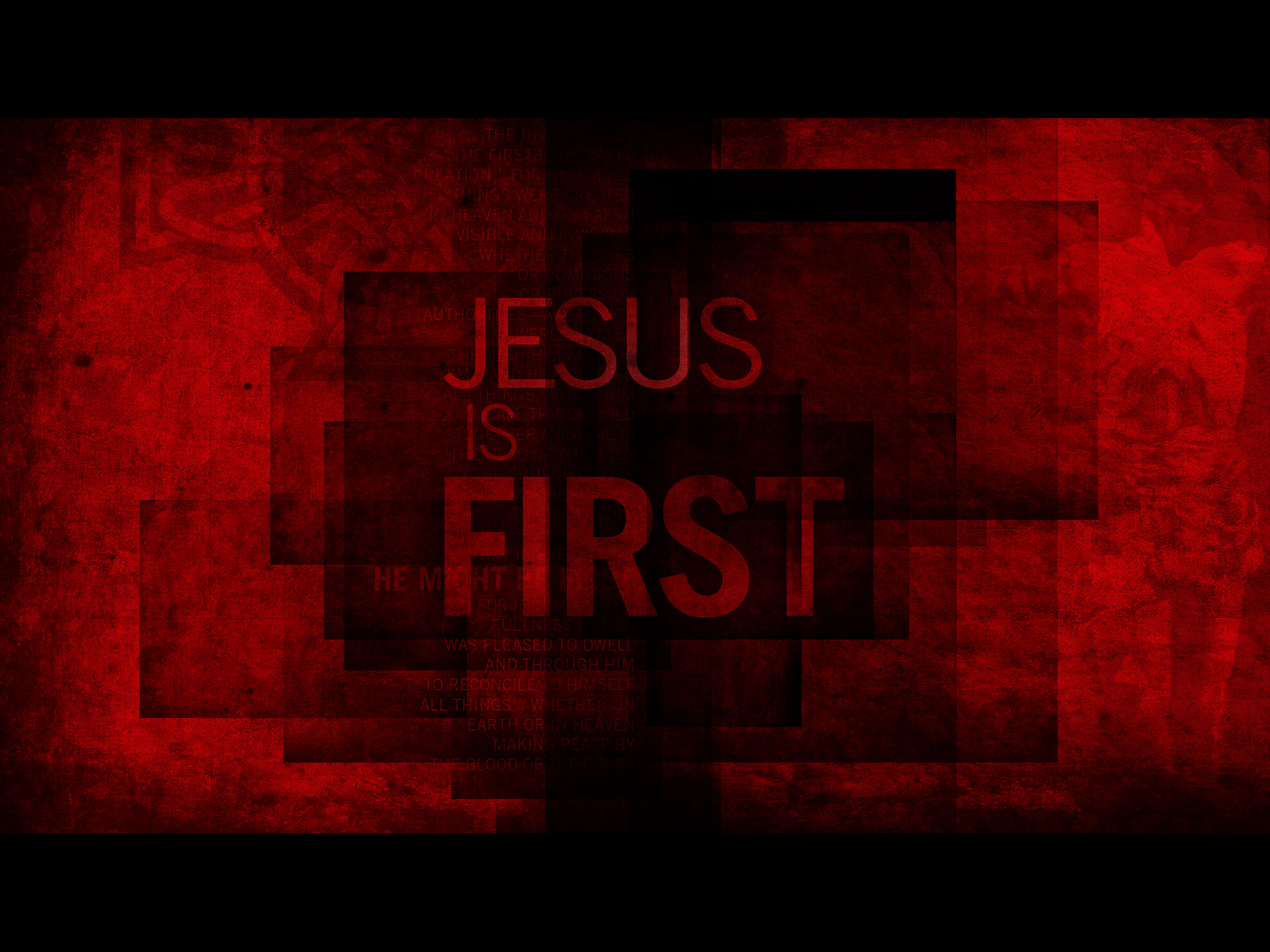 Jesus is First | Wallpaper #1 | Wawasee Bible