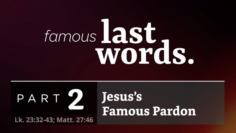 Jesus\'s Famous Pardon
