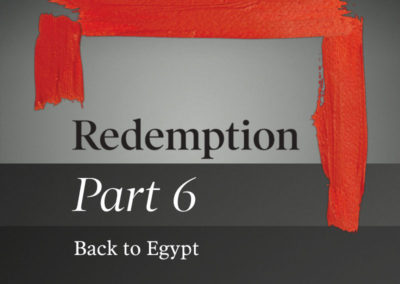 Part 6: Back to Egypt