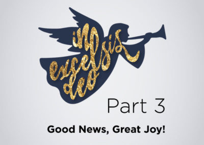 Part 3: Good News, Great Joy!