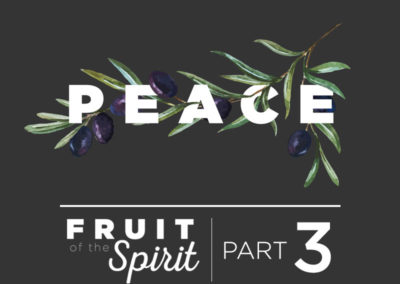Fruit of the Spirit | Part 3: Peace
