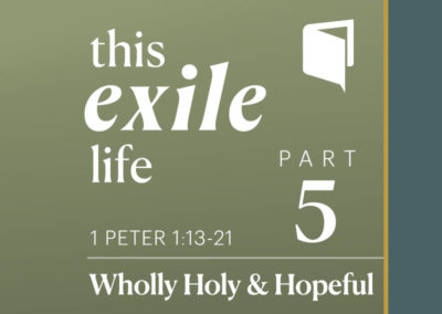Part 5: Wholly Holy & Hopeful