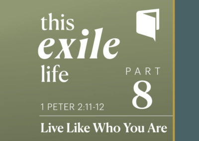 Part 8: Live Like Who You Are