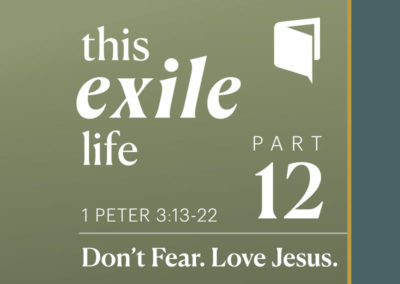 Part 12: Don’t Fear. Love Jesus.