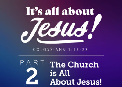 Part 2: The Church is All About Jesus!