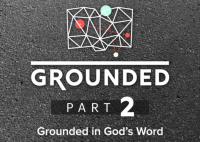 Part 2: Grounded in God’s Word